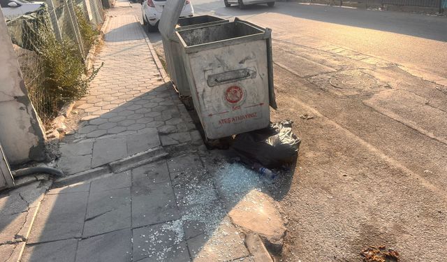 Eskişehir'de cam kırıkları tehlike saçıyor