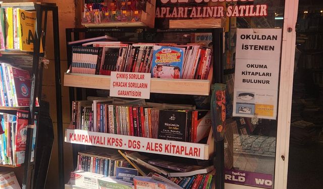 Eskişehir'de sahafın ilanı yüzleri güldürdü