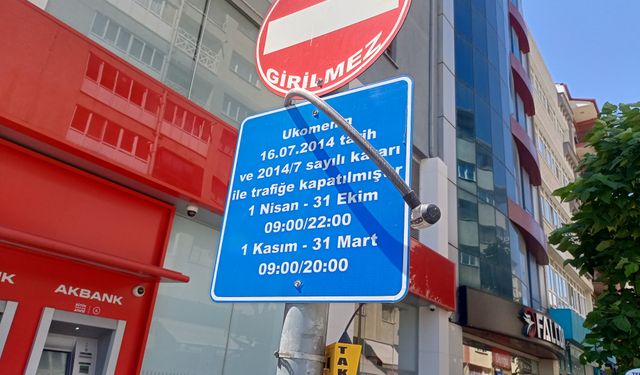 Eskişehir’de “girilmez” tabelası tartışma yarattı