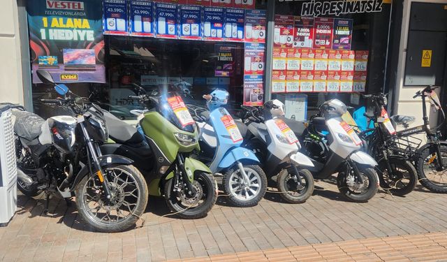 Artan maliyet ve fiyatlar Eskişehir'de de vatandaşı motosiklete yöneltti