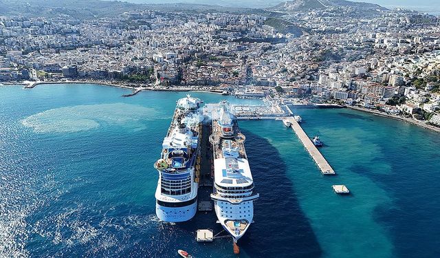 Kruvaziyer turizminde 12 yılın zirvesi: 1,5 milyon yolcu ağırlandı!