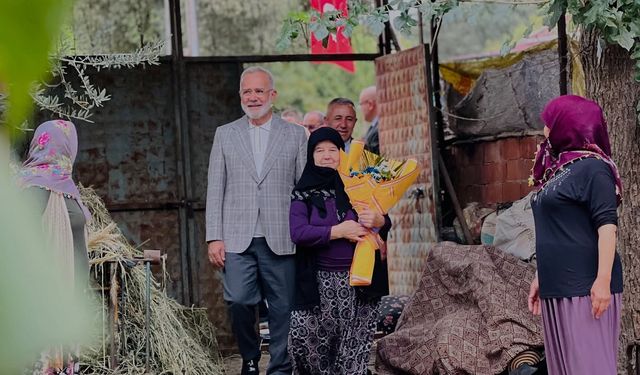 Şehit ailesine anlamlı ziyaret