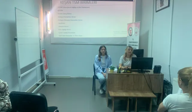Keşan’da Sağlık Bakanlığı tanıtım etkinliği