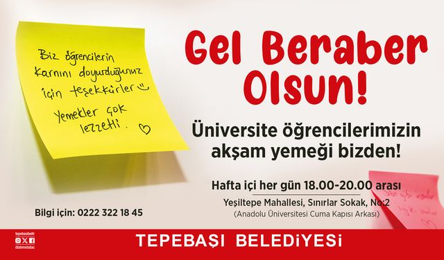 Üniversite öğrencileri için önemli hizmet: Eskişehir'in iki noktasında ücretsiz!