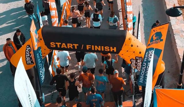 Frig Vadisi, ilk kez maratonla tarihe koşuldu