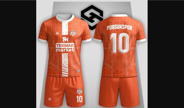 Porsukspor formaları görücüye çıktı