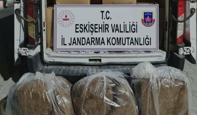 Eskişehir'e kaçak yoldan sokacaklardı: 1 tondan fazla bulundu!