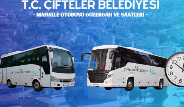 Eskişehir'de ücretsiz halk otobüsü seferlerinde değişiklik!
