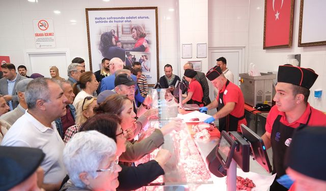 Eskişehir'de beklenen hizmet: Halk Et açıldı!