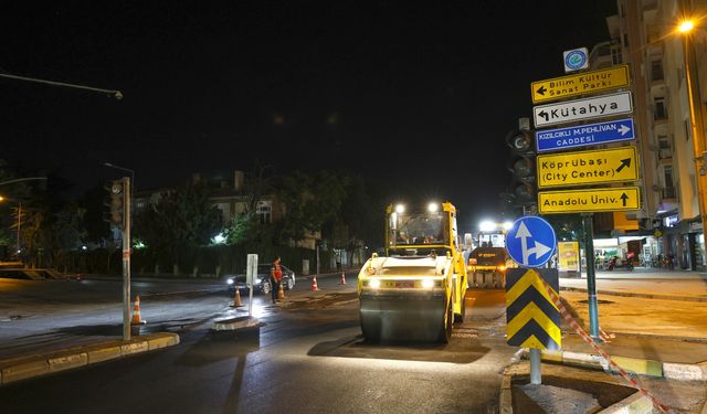 Eskişehir'in 21 caddesinde hummalı çalışma!