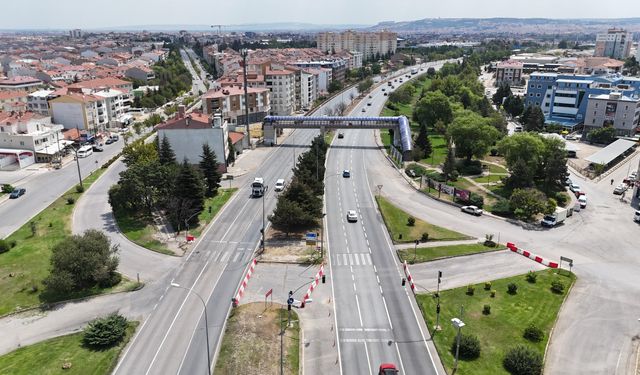 Sürücüler dikkat: Eskişehir'de o kavşak 18 Ekim'e kadar kapalı!