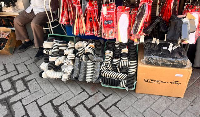 Eskişehir ayakkabıcılar çarşısında sezon hazırlığı