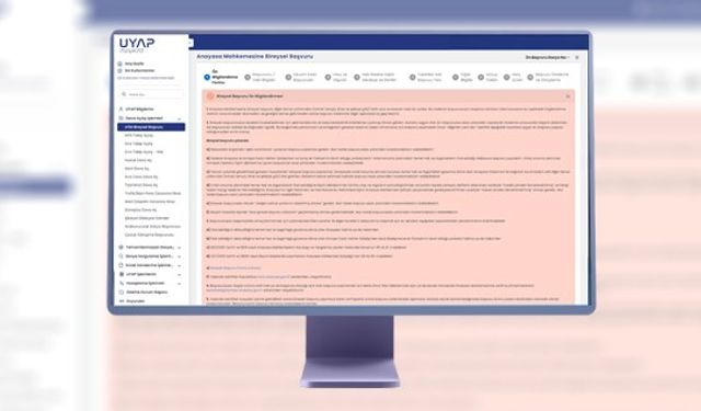 Avukatlar için elektronik başvuru dönemi başladı!