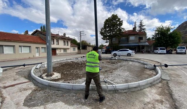 İnönü'ye yeni meydan, çalışmalar tamamlanmak üzere