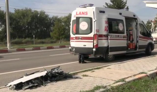 Kütahya'daki kazada tır otomobili metrelerce sürükledi