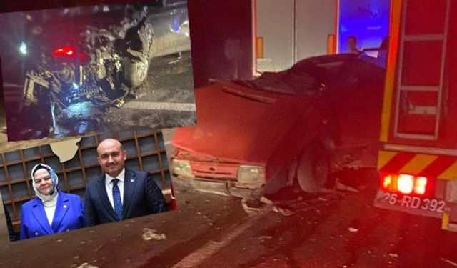 Son dakika: AK Partili isimler Eskişehir'de kaza geçirdi