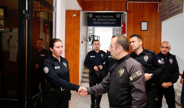 Emniyet Müdürü personelle buluştu