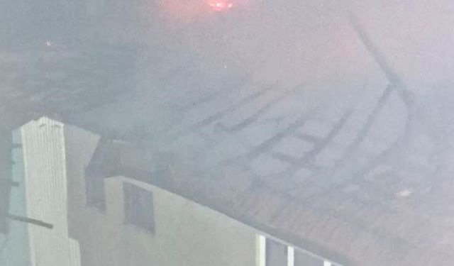 Kütahya’da yangın paniği