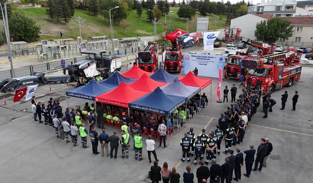 Eskişehir'de vefa buluşması: Yangın kahramanları unutulmadı!