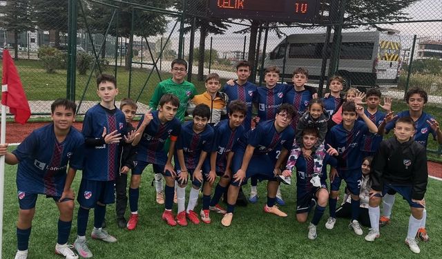 Çelikorduspor U14 Takımından 4’te 4!