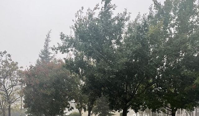 Eskişehir'i sağanak yağış vurdu!