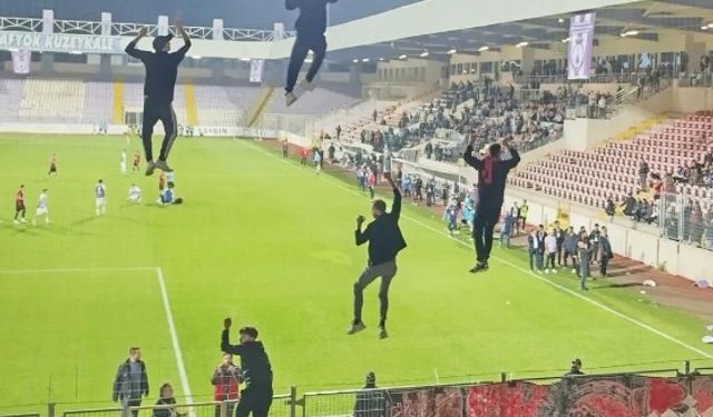 Eskişehirspor taraftarının kutlaması dünya gündeminde