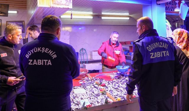 Eskişehir'de ekiplerden balık tezgahlara ortak denetim!