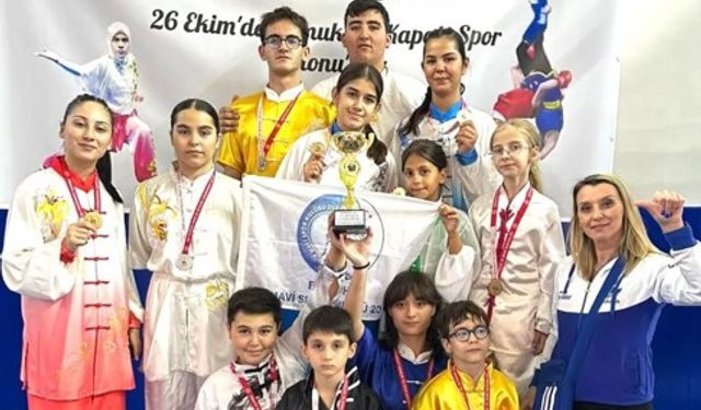 Eskişehir Wushucuları damga vurdu