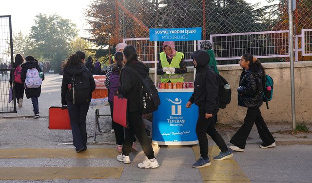 Eskişehir'de okullarda beslenme desteği
