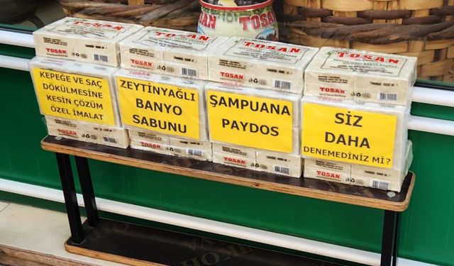 Eskişehir’de zeytinyağlı sabun doğal bakımın gözdesi oldu!