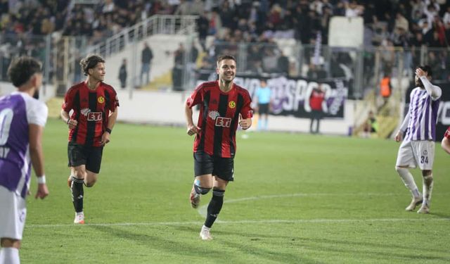 Eskişehirspor'dan deplasmanda gol yağmuru!