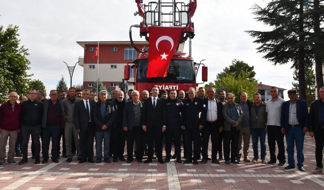 Beylikova’ya 16 milyon TL’lik yeni itfaiye aracı kazandırıldı