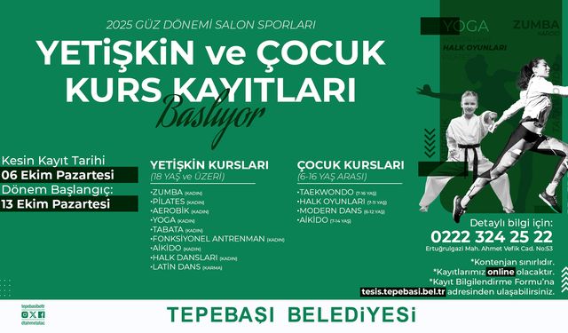 Eskişehir'de sağlıklı yaşam için ilk adım: Kayıt gününü kaçırmayın!