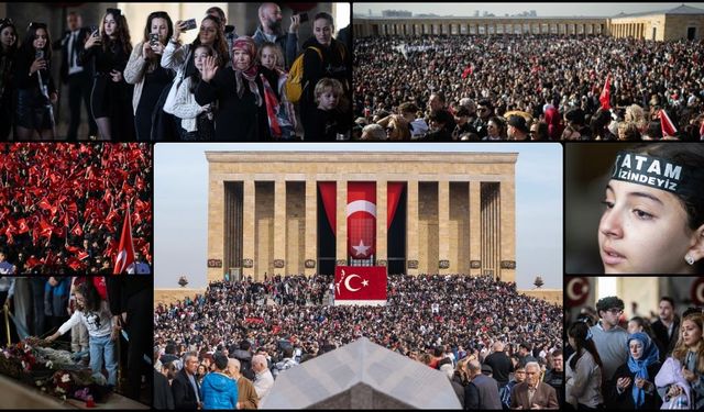 Anıtkabir’de 10 Kasım’da ziyaretçi akınına uğradı!
