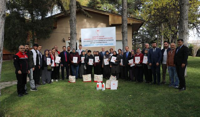 Süt kalitesi ve hayvan sağlığı için eğitime katıldılar