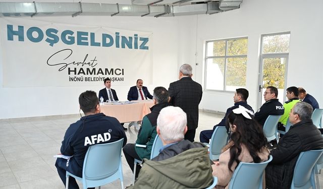 İnönü’de kışa hazırlık toplantısı!