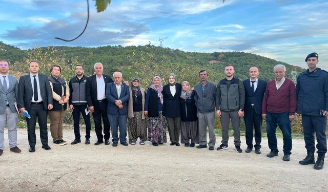 Gölpazarı Kaymakamı köy ziyaretlerinde halkla buluştu