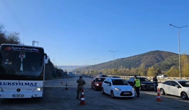 Bilecik'in 18 noktasında Jandarma'dan sıkı denetim