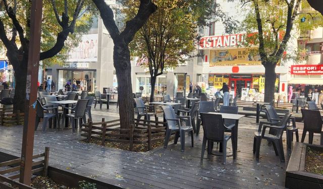 Eskişehir'de havalar soğudu o yerler boş kaldı