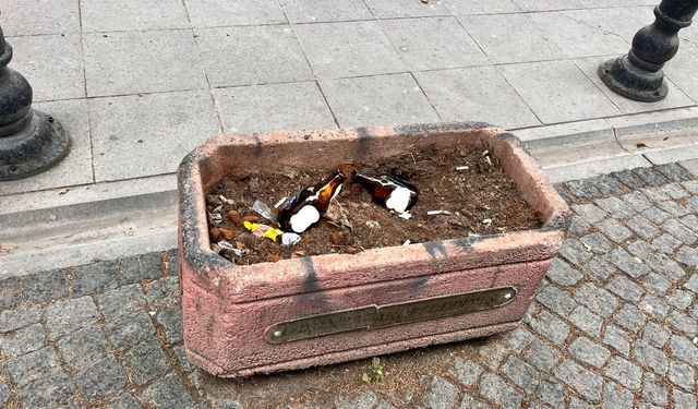 Eskişehir'in estetik yapısına zarar veren davranış!