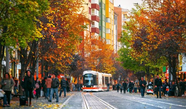 Eskişehir’de sıcaklıklar mevsim normallerinin üzerinde