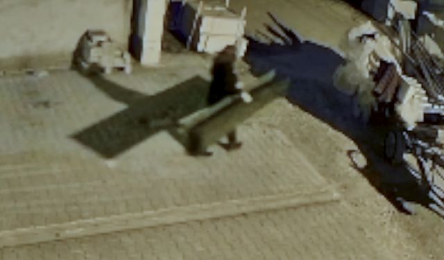 Eskişehir'de at arabasıyla hırsızlık saniye saniye kaydedildi