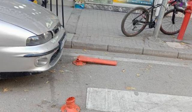 Eskişehir'de dikkatsiz sürücüler yaya güvenliğini böyle tehlikeye atıyor