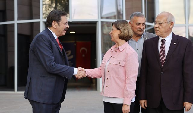 Hisarcıklıoğlu’ndan Başkan Ünlüce’ye resmi ziyaret