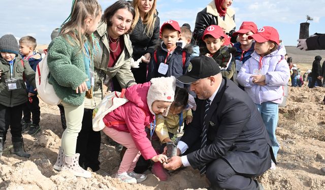 Millî Ağaçlandırma Günü’ne Anadolu Üniversitesinden destek