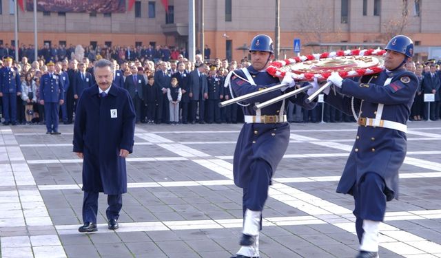 Ulu Önder ölüm yıl dönümünde anıldı