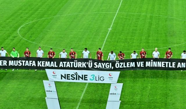 Eskişehirspor'dan 10 Kasım’da anlamlı pankart!