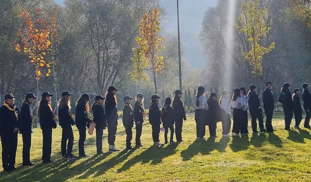 Eskişehir'in izcileri Ankara’da kış kampında buluştu
