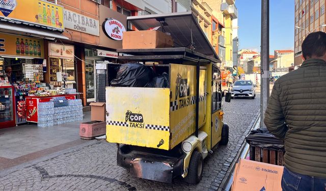 Eskişehir'de vatandaşlardan çöp taksi uygulamasına tam not!
