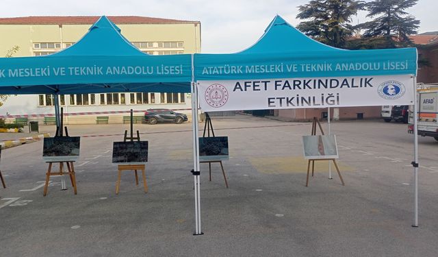 Eskişehir’de öğrenciler için afet farkındalık etkinliği düzenlendi